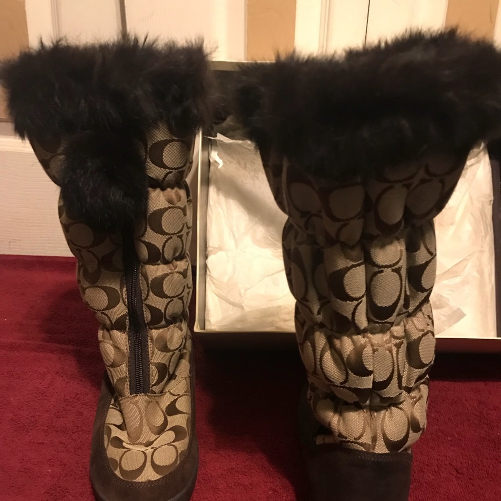 Authentic Coach Boots